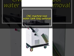 0.75mm nauwkeurigheid CNC koelmiddelfiltratie 8000L/H koelmiddel tank reiniging