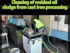 Slagverwijderingsapparatuur CNC koelmiddel tankreiniger 8000L/h Stroom