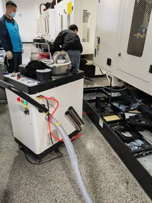Bewerkingscentrum CNC koelmiddel tankreiniger 220V Machine koelmiddel filtrasie systeem