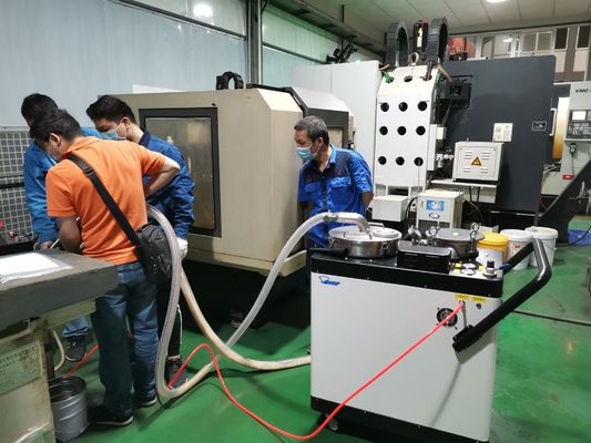 Aluminiumchipreiniging CNC-koelmiddelfiltersysteem Koelmiddelreiniger